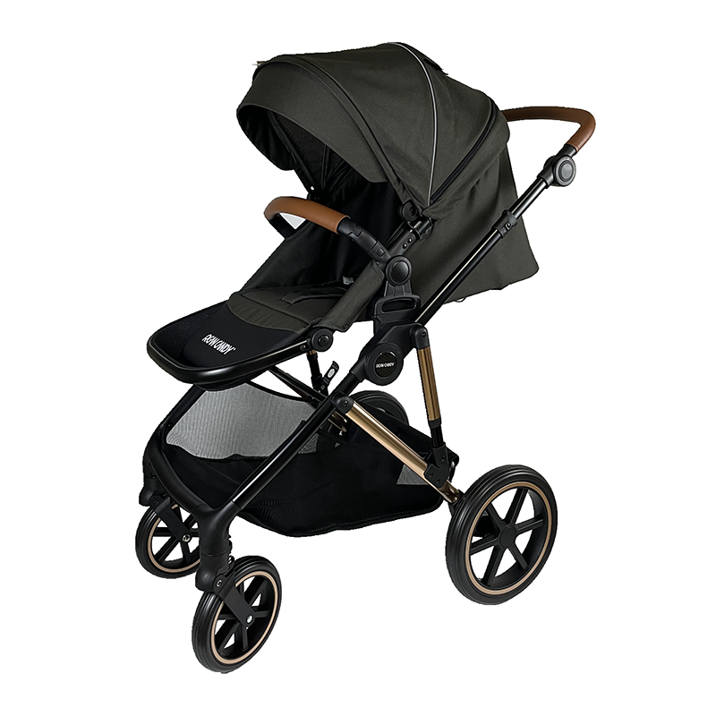 Luksuriøs high view Baby Stroller bærbar sammenleggbar justerbar barnevogn RA-U08